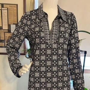 Max Studio Black & White dress